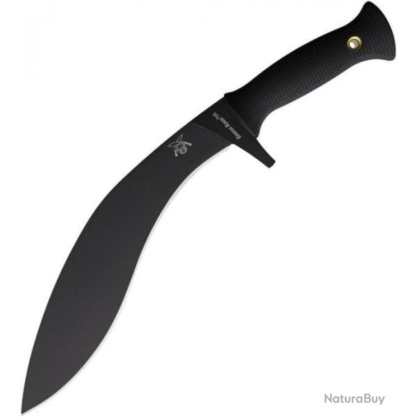 Couteau Cold Steel Gurkha Kukri Plus Blackout Lame Acier Carbone 52100 Manche Kray-Ex Etui CS35GKX