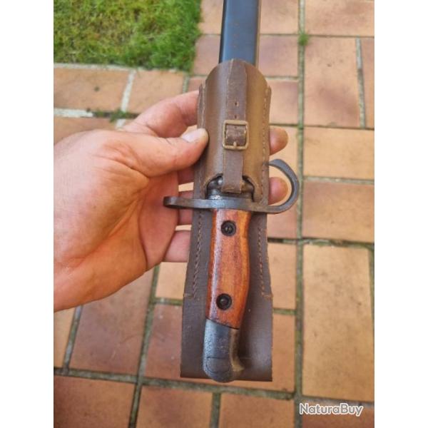 Baionette japonaises arisaka ,plus porte baio