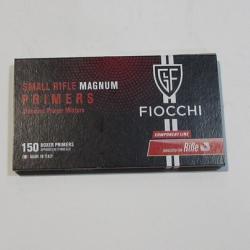 Pack de 1500 amorces Fiocchi Small Rifle magnum