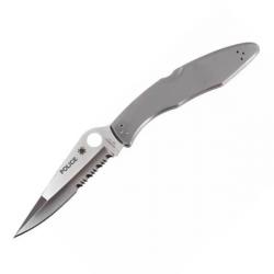 SPY C07PS Couteau de poche mixte Spyderco Police