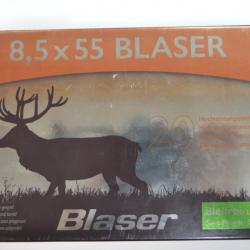 1 BOITE DE 20 BALLES BLASER EN 8.5X55 BLASER OGIVES TTSX BARNES 10.4G NEUVE