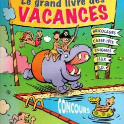 le grand livre des vacances , cahier vacances moins contraignant !!