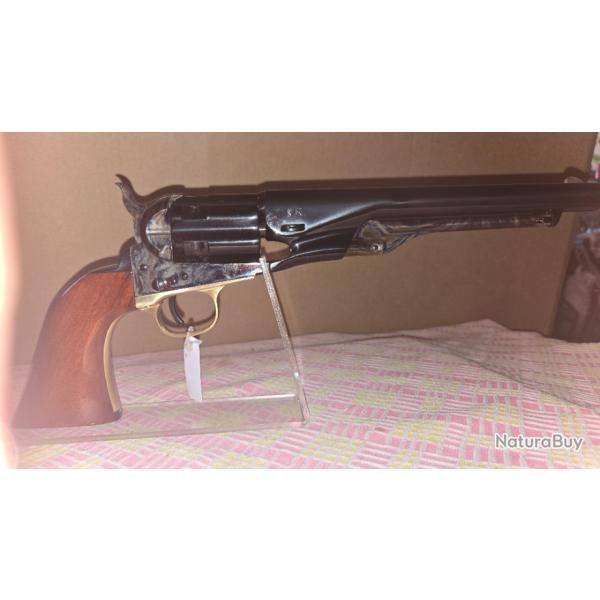 1  COLT 1860 UBERTI ARMY FLUTED NEUF DANS SA  BOITE ORIGINALE.       SAISIR