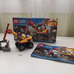 Lego City, l'excavatrice avec marteau-piqueur référence no 60185