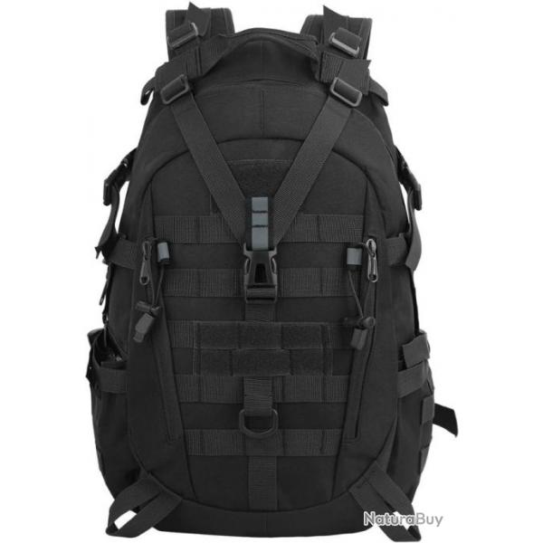 Sac  Dos Militaire Tactique Randonne tanche Multifonctionnel Molle Voyage Camping Trekking Noir