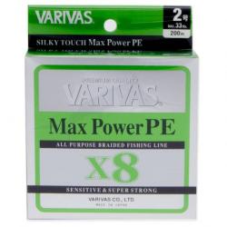 Varivas Max Power PE X8 Lime Green 33lb 200m