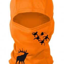 Cagoule orange personnalisée chasse spéciale battue possible de choisir votre motif ! A7