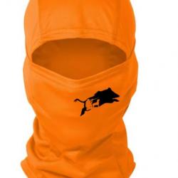 Cagoule orange personnalisée chasse spéciale battue possible de choisir votre motif ! A8