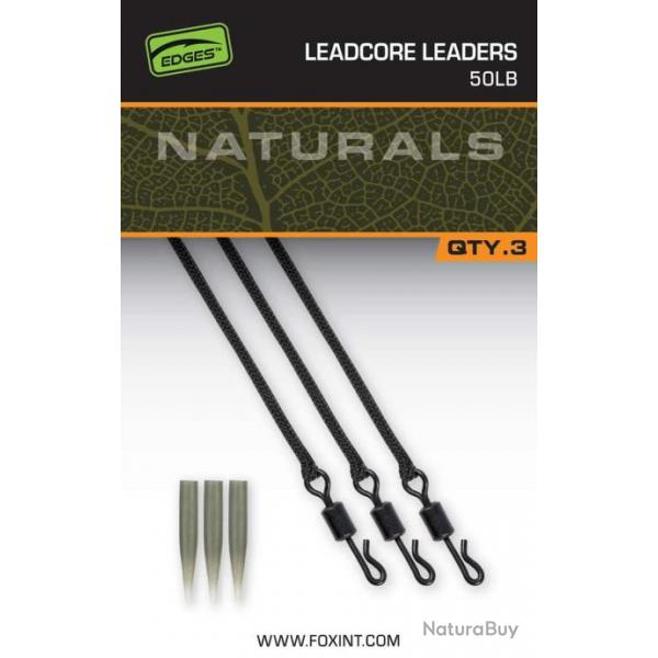 Fox EDGES(TM) Naturals Leadcore Leaders