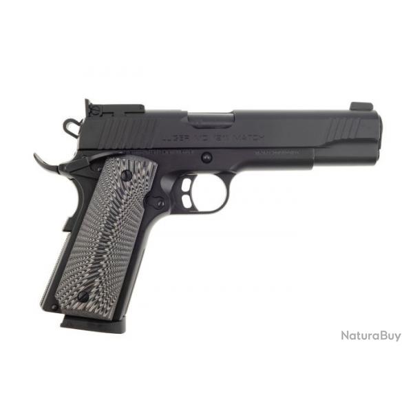 DESTOCKAGE - NEUF - LUGER - PISTOLET - CAT B - 1911 MC MATCH -  45 ACP- 5" - BLACK - GIMC1911MATCH45