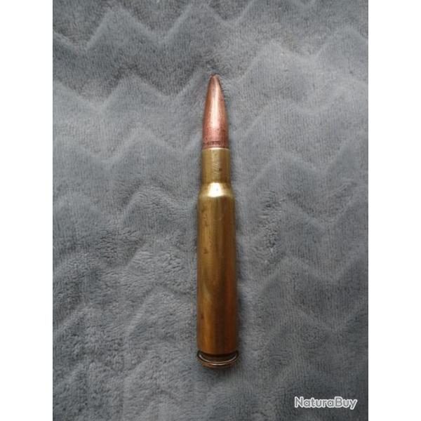 Munition de calibre 50 BMG "DM" date 1943