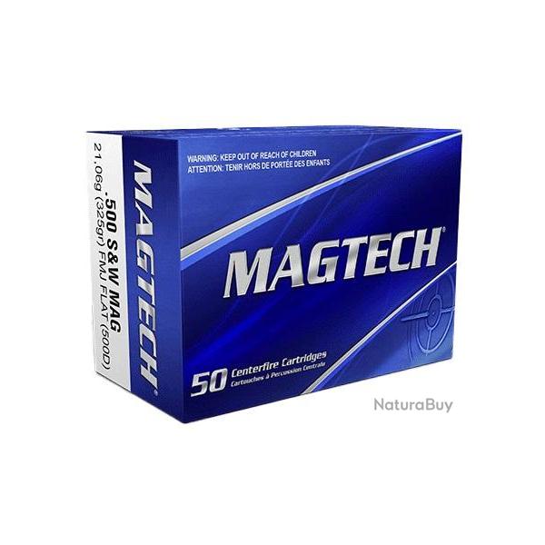 BOITE DE 20 CARTOUCHES MAGTECH 500 SW MAG 325GR FMJ 500D