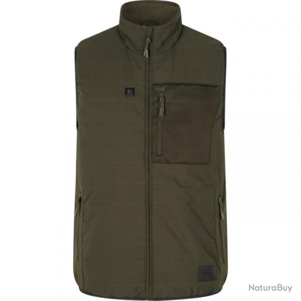 GILET CHAUFFANT SEELAND CELSIUS VERT TAILLE S NEUVE