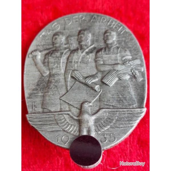 Badge journe du travail allemande 1935  ludenscheid