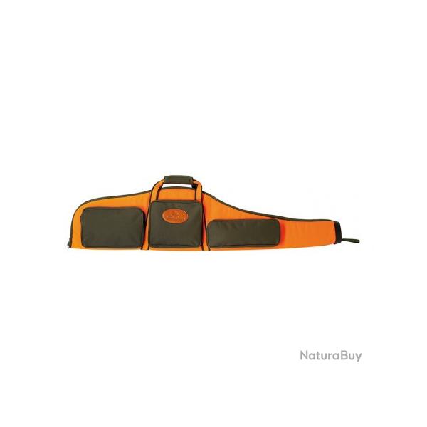 Allos fourreau carabine avec bretelle orange de chez verney carron- 135CM