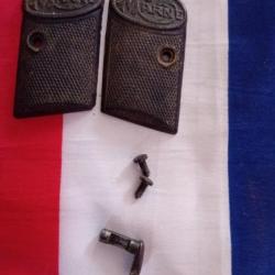 Paire de plaquettes pour pistolet de marque MARNE calibre 6.35