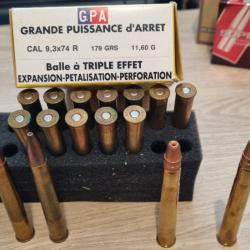 Munition 9,3 x 74 GPA + 2 Sako