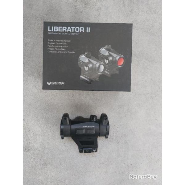 SWAMPFOX OPTICS LIBERATOR II MINI RED DOT SIGHT - *** VERT ***