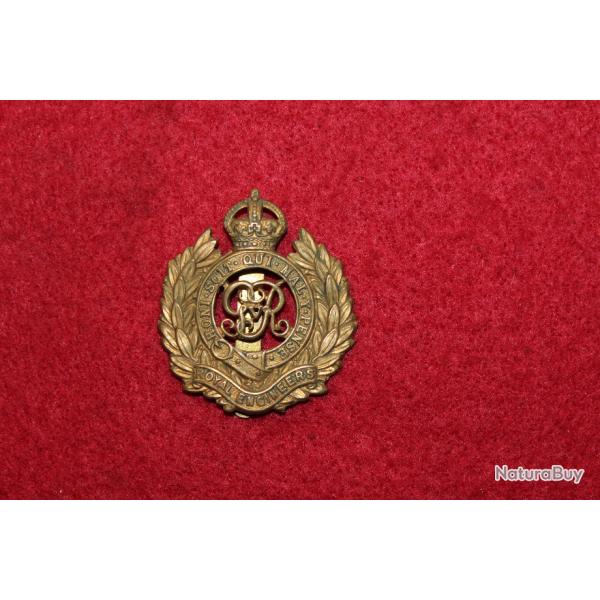 Insigne de beret de l'ame anglaise ''Royal Engineers ''