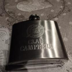 Flasque inox clan Campbell.