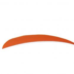 BUCK TRAIL - Plumes Naturelles Paraboliques 5" RH ORANGE