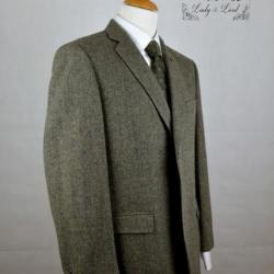 Veste après chasse Magee marron tweed taille 54