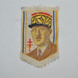 Patch Insigne brodé Général DE Gaulle WW2 Souvenir (6)