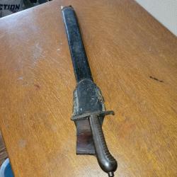 RARE K GLAIVE WURTEMBOURGEOIS MODELE 1854 REGIMENTER