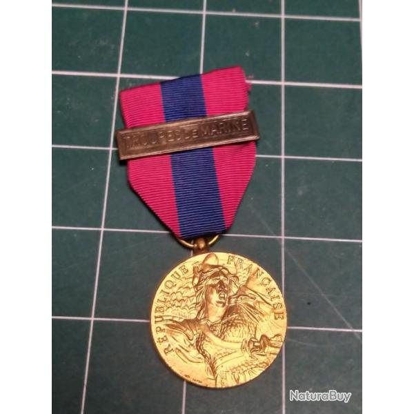 MEDAILLE DEFENSE NATIONALE TROUPES DE MARINE