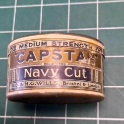 BOITE DE TABAC ANGLAIS CAPSTAN NAVY CUT, VIDE