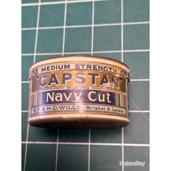 BOITE DE TABAC ANGLAIS CAPSTAN NAVY CUT, VIDE