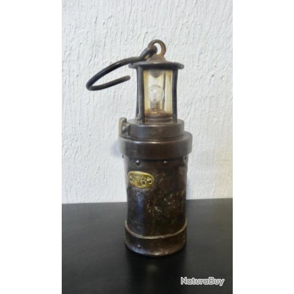 ANCIENNE LAMPE DE MINEUR