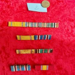 Ensemble de barrettes de médailles US 2