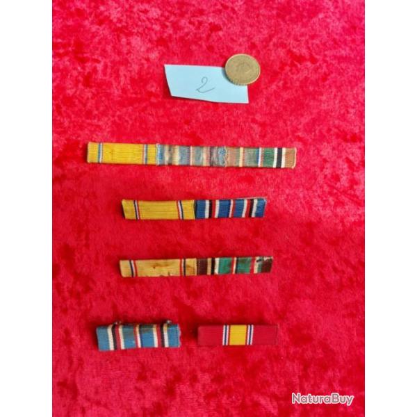 Ensemble de barrettes de mdailles US 2