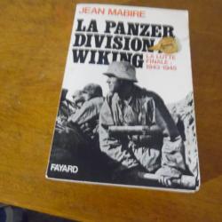 LA PANZER DIVISION     WIKING ( jean mabire )