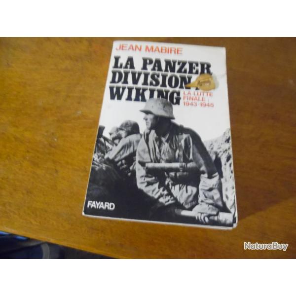 LA PANZER DIVISION     WIKING ( jean mabire )