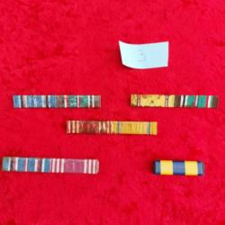Ensemble de barrettes de médailles US 3
