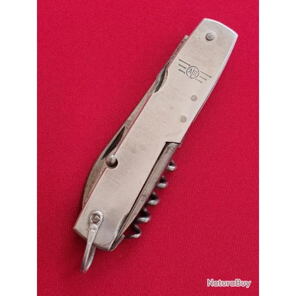 Couteau de poche 6 pices arme de l'air aluminium marquage. Paquetage quipement  Indo Algrie
