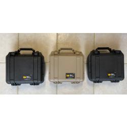 Lot 3 mallettes de protection PELICASE 1200