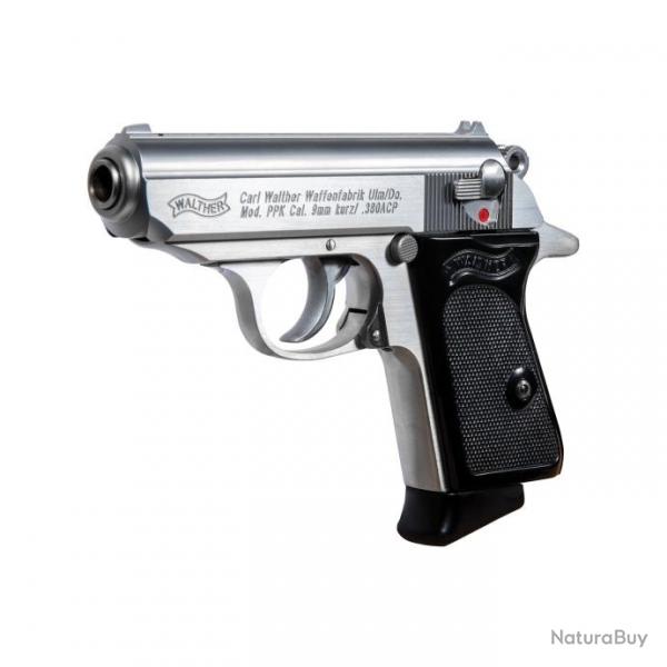 PISTOLET WALTHER PPK INOX 380 ACP