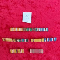 Ensemble de barrettes de médailles US  WW2 8