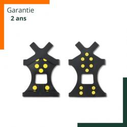 Lot de 2 crampons à neige antidérapants - Pointures 40 à 45 - Livraison gratuite et rapide