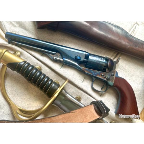 Uberti Colt 1861 Blue Charcoal pontet acier cal.36