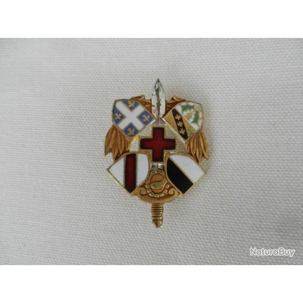 insigne militaire franais Drago Paris service de sant