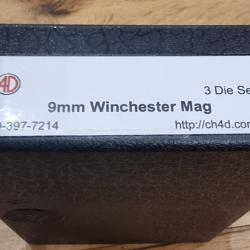 RARE JEU D'OUTILS 9 MM WINCHESTER MAGNUM 9X29 CH4D NEUF 3 OUTILS