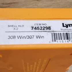 JEU D'OUTILS LYMAN CALIBRE 308 WINCHESTER 307 WINCHESTER  7,62 NATO 2 OUTILS NEUF ref 7452298