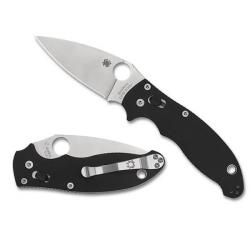 C101GP2 Couteau de poche Spyderco Manix 2 G10 noir