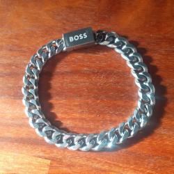 Bracelet Gourmette Hugo Boss en acier