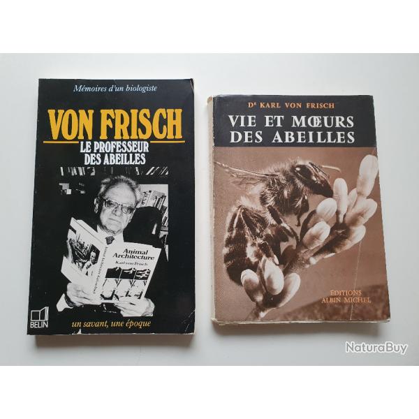 Von Frisch le professeur des abeilles + vie et moeurs des abeilles