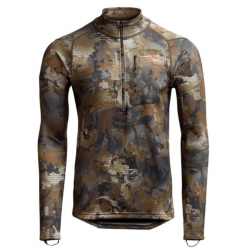 Tee shirt de chasse Technique Core midweight Zip T Optifade Timber SITKA